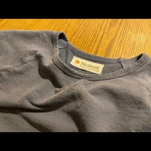Mollusk Medium Cosmos Crew Sweatshirt Blue
